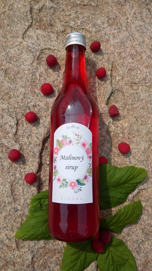 Malinový sirup 0,5l