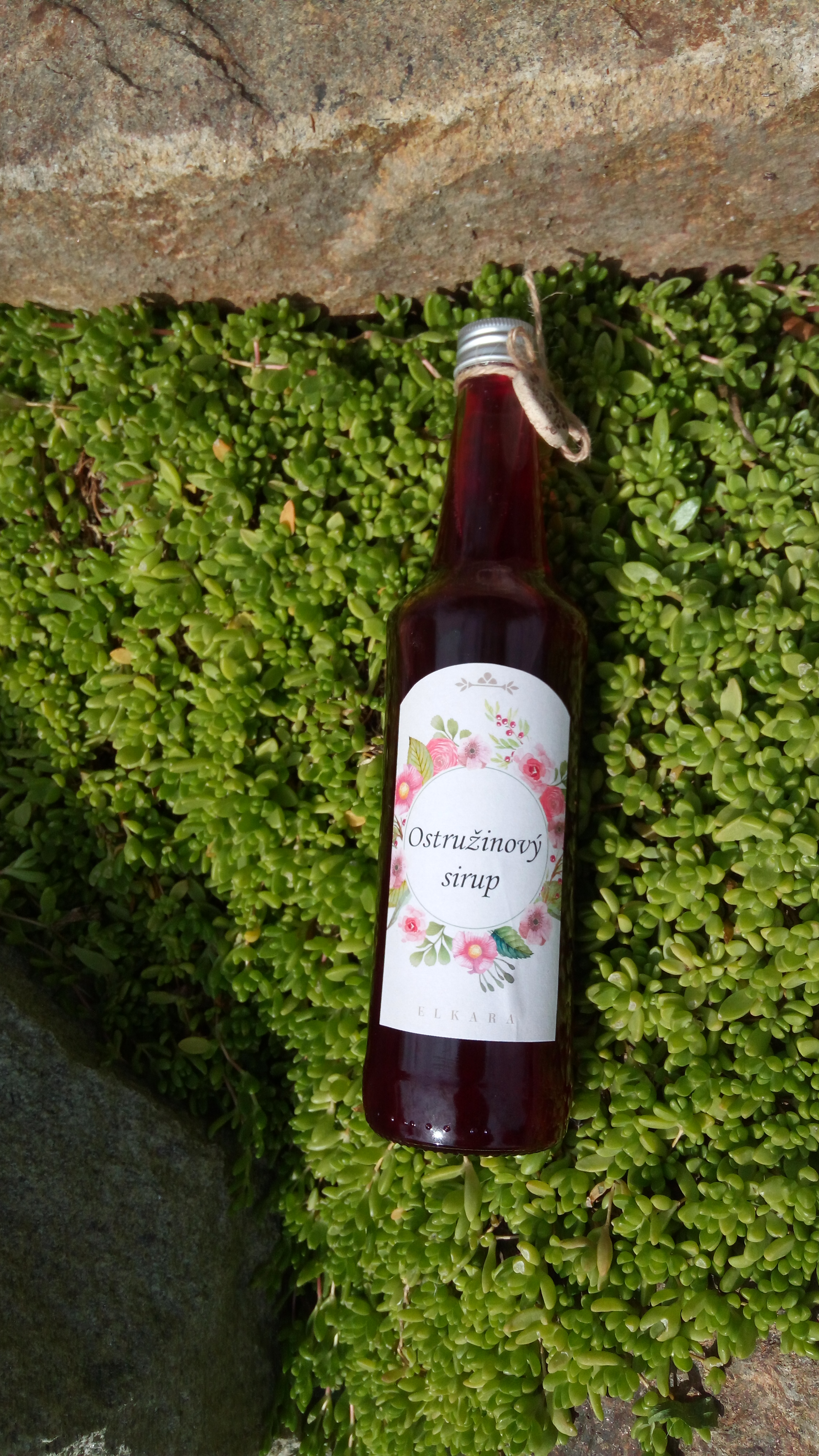 Ostružinový sirup 0,5l