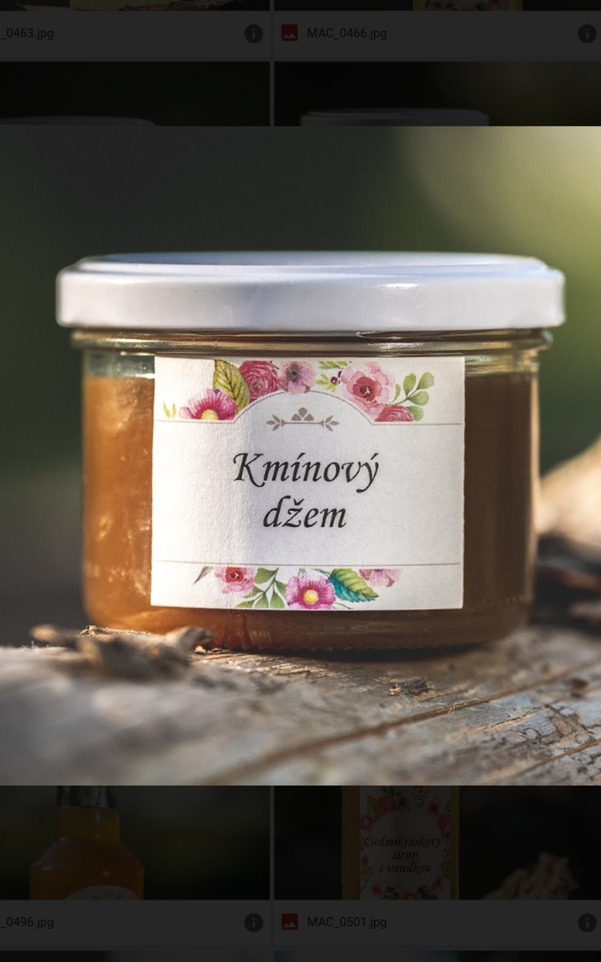 Kmínový džem