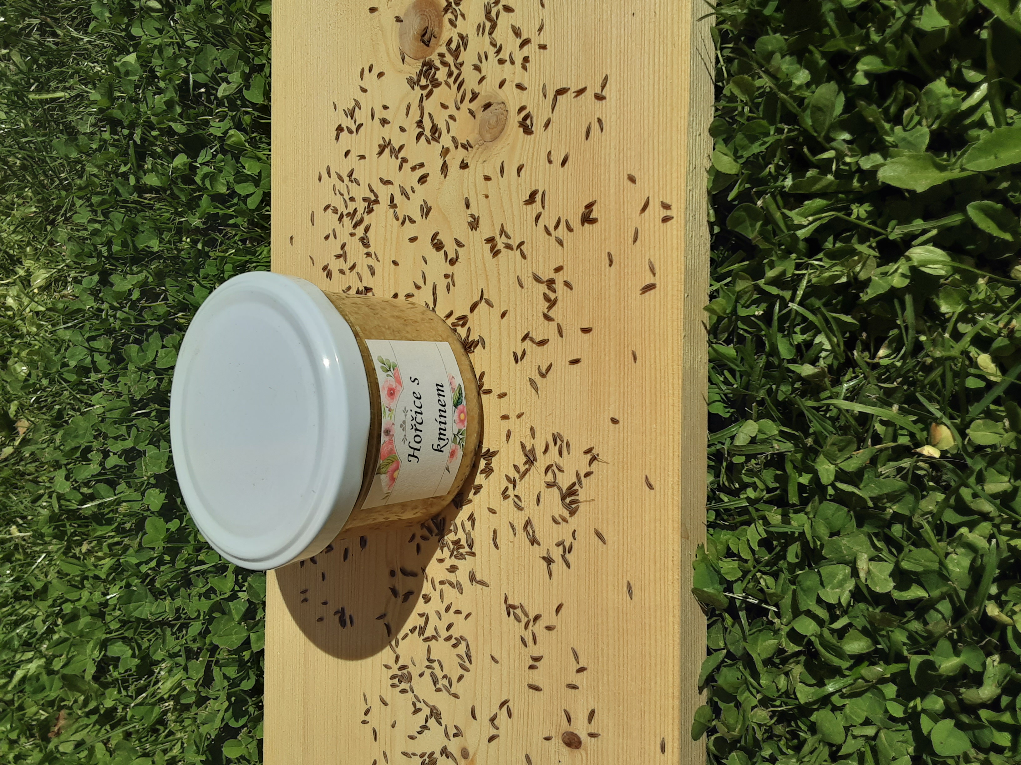 Hořčice s kmínem 220g