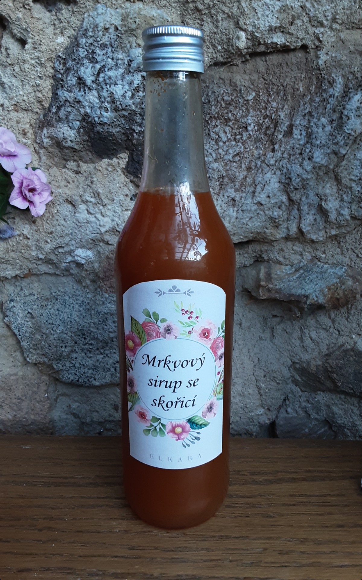 Mrkvový sirup se skořicí 0,5