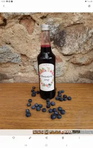 Borůvkový sirup 0,5l