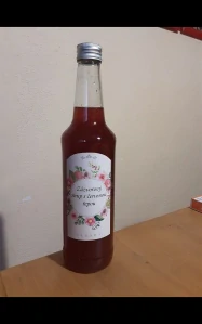 Zázvorový sirupu s červenou řepou 0,2l