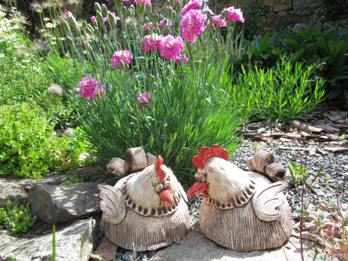 keramická slepička