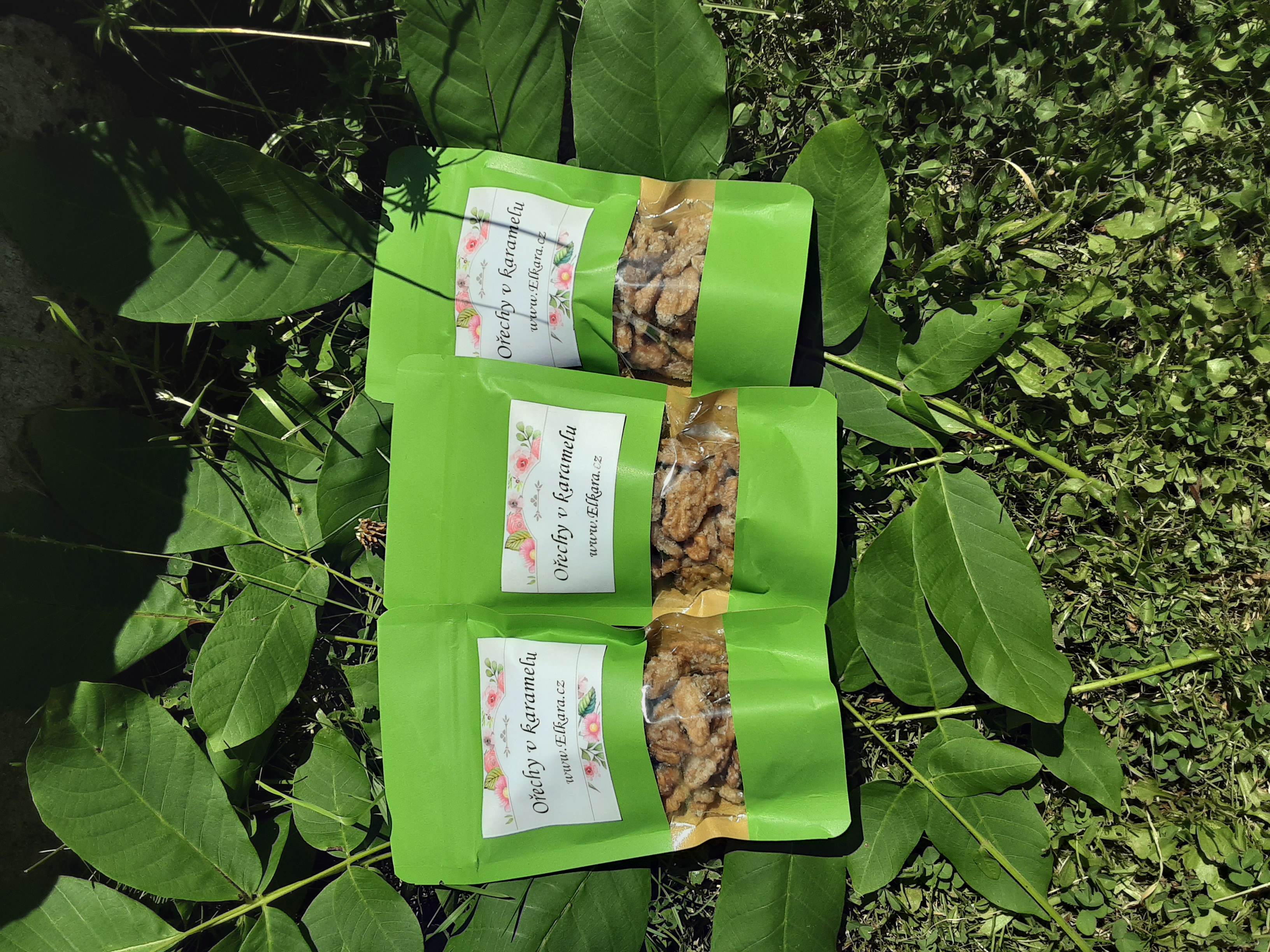 Ořechy v karamelu 90g